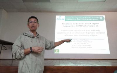 Realizan Taller de Integración de Resultados de las Campañas  Oceanográficas GOMEX-04-05 y 06