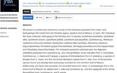 Metazoan parasites of some meso- and bathypelagic fish from the Perdido region, southern Gulf of Mexico