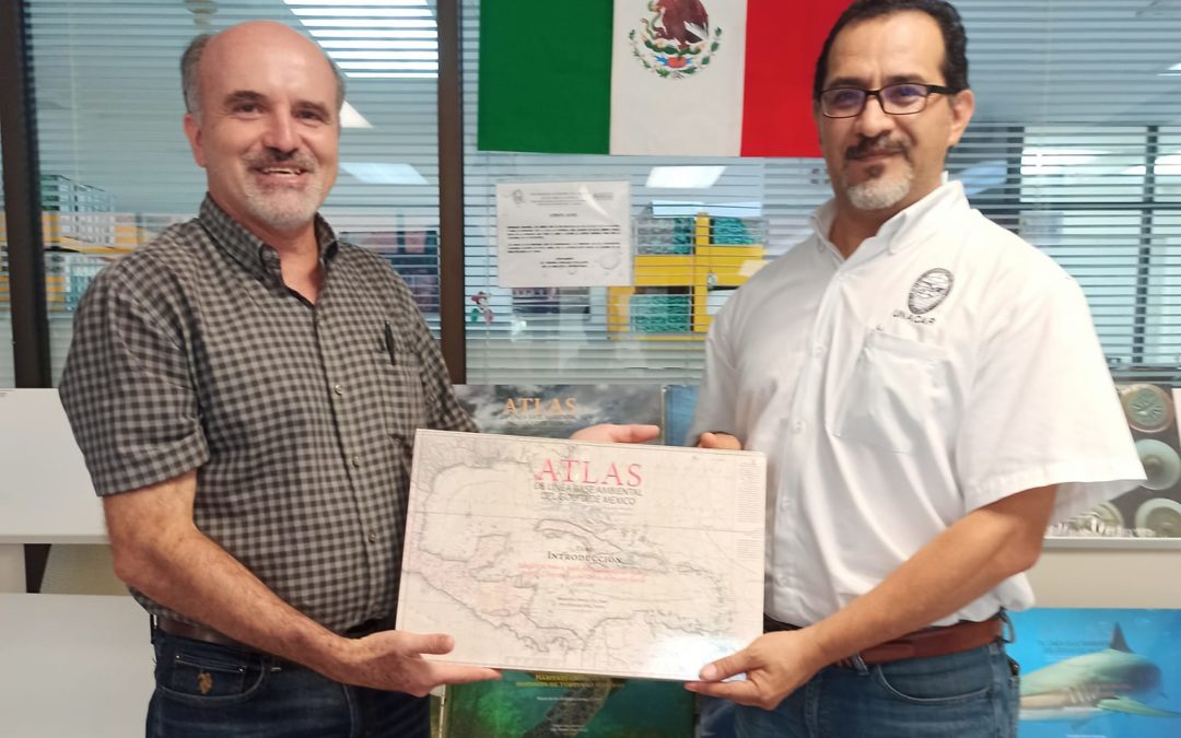 Llega a la UNACAR el Atlas de línea base ambiental del golfo de México
