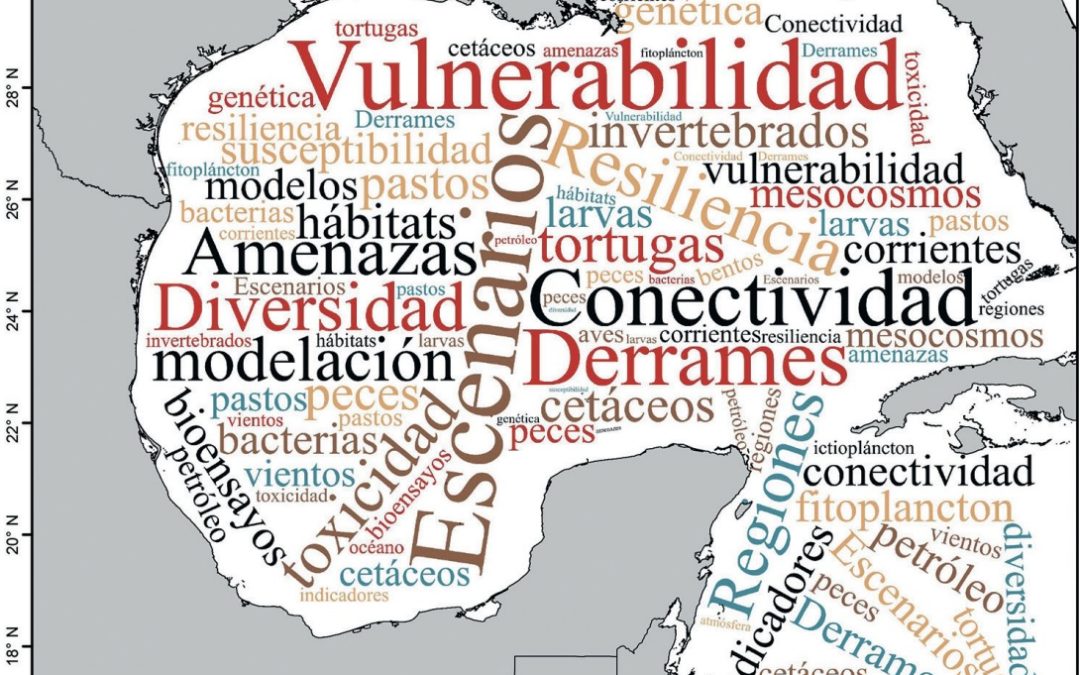 Colección literaria Regiones, especies y ecosistemas vulnerables ante escenarios de derrames de gran escala en el golfo de México, producto de CIGoM
