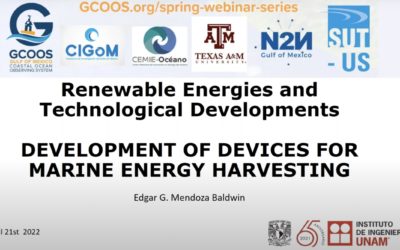 GCOOS Spring Webinar Series, Part 4 — Dr. Edgar Mendoza