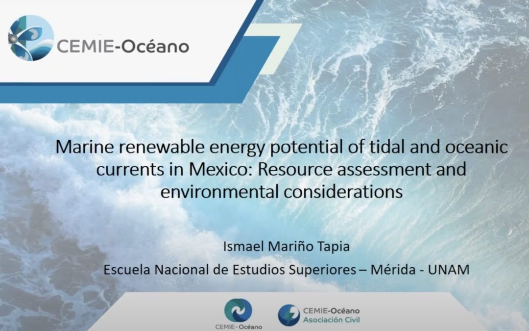 GCOOS Spring Webinar Series, Part 4 — Dr. Ismael Mariño Tapia