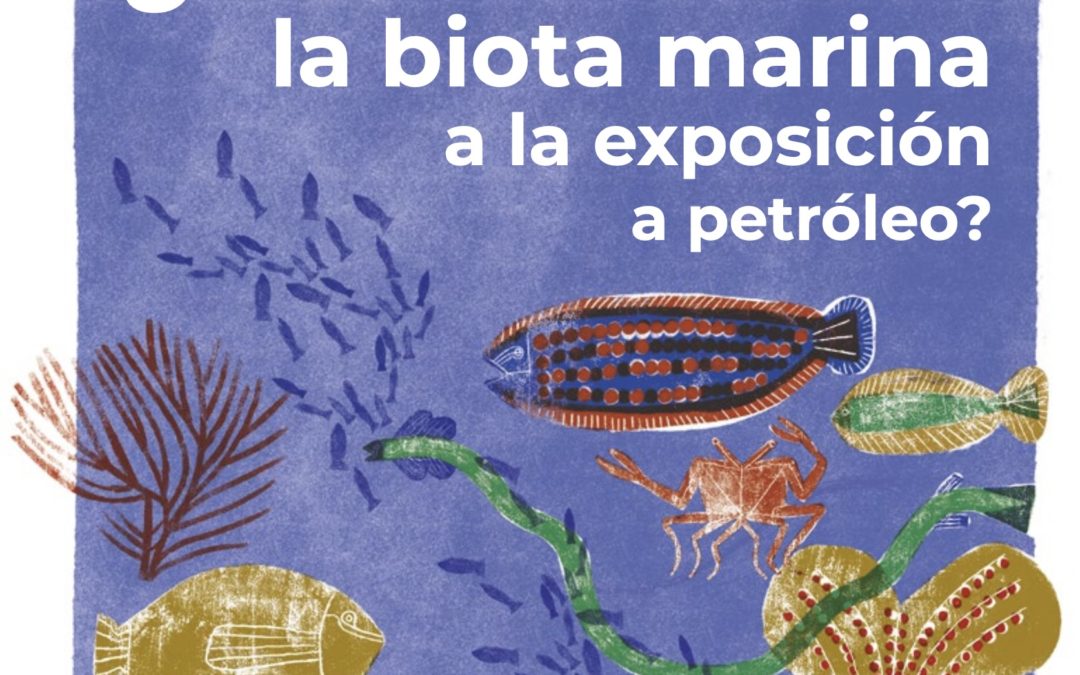 ¿Es vulnerable la biota marina a la exposición a petróleo?