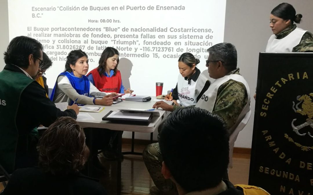 CIGoM presente en Taller del Sistema de Comando de Incidentes en el Pacífico mexicano